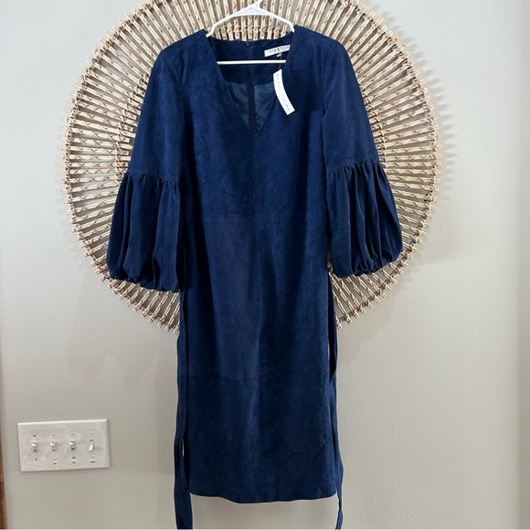 Women’s Trina Turk Priya Suede Dress NWT - Picture 3 of 9